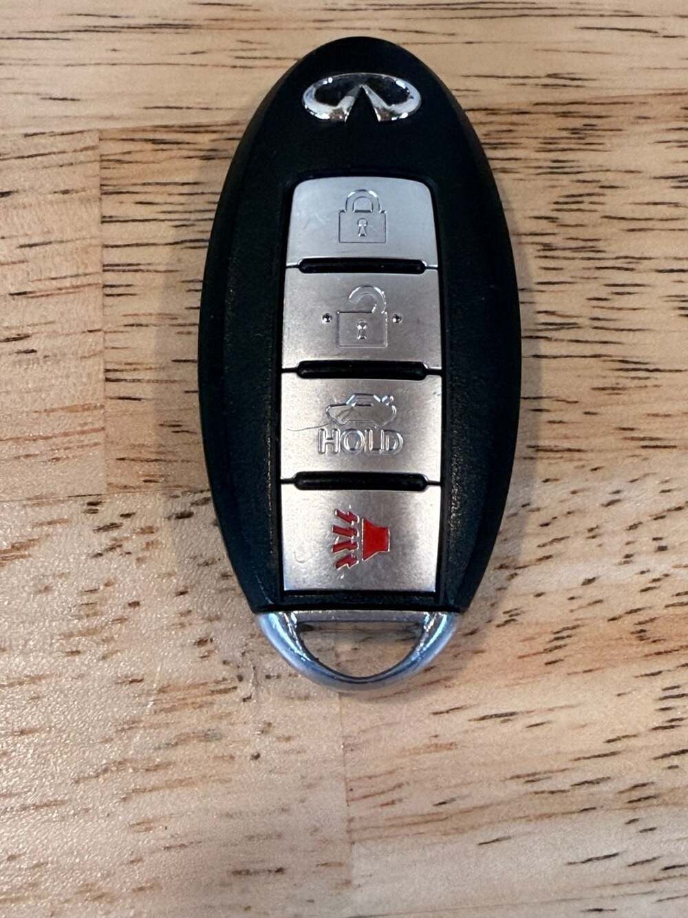 Infiniti 4-Button Smart Keyless Entry Remote Fob with Emergency Key